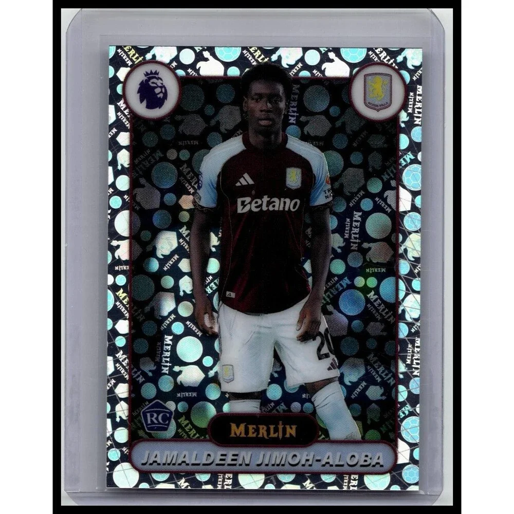 Jamaldeen Jimoh-Aloba #27 Aston Villa Vintage Merlin Refractor Base